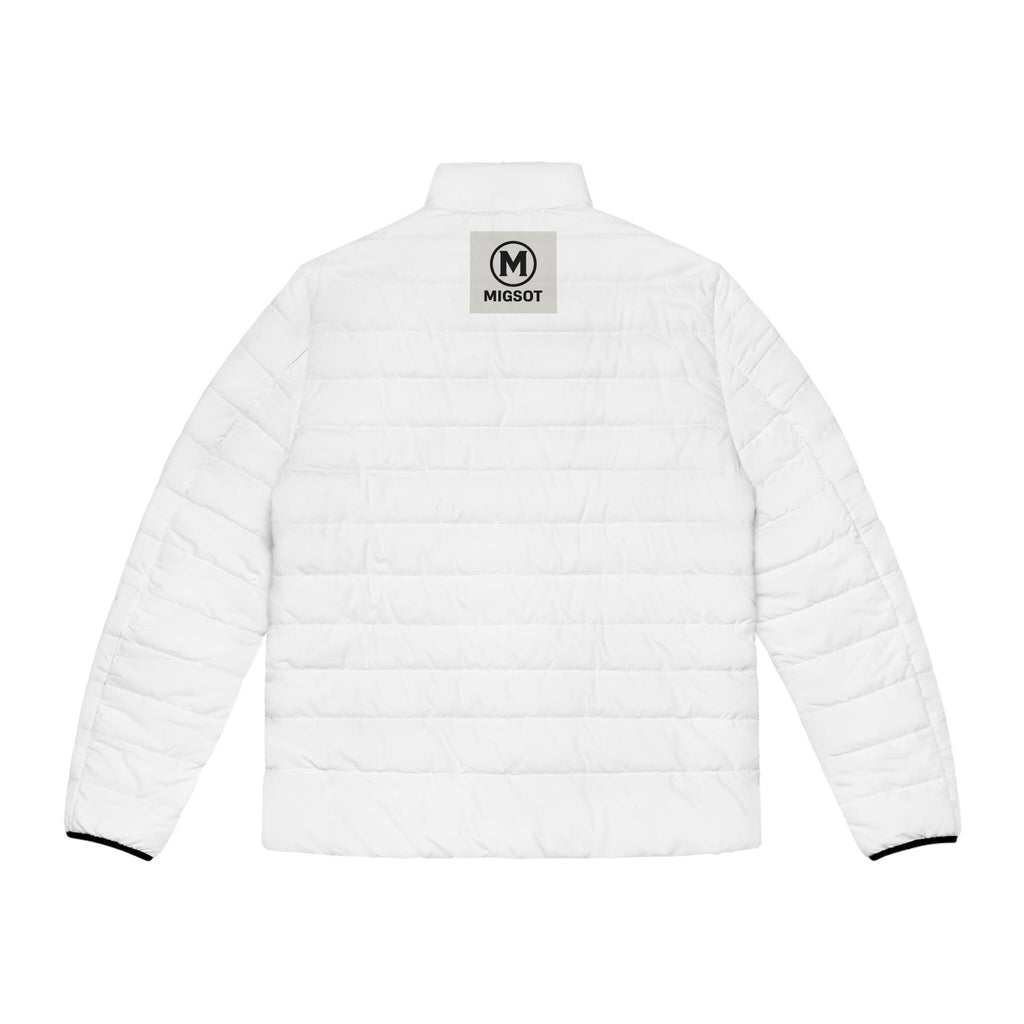 MIGSOT Logo Puffer Jacket | Men's Quilted Winter Coat