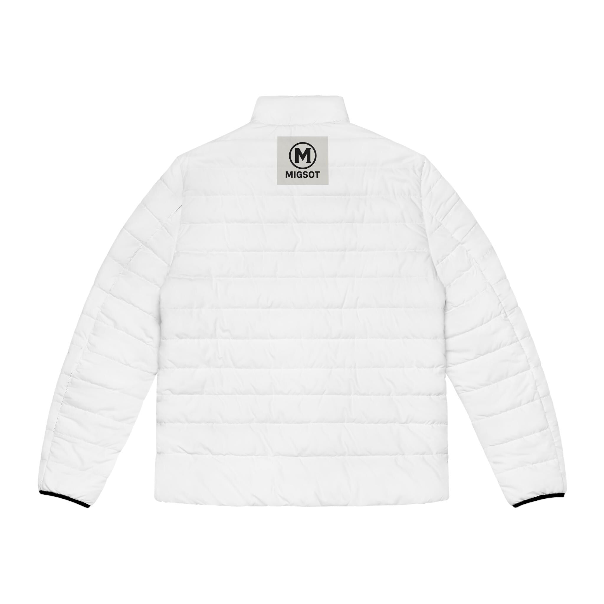 MIGSOT Logo Puffer Jacket | Men's Quilted Winter Coat