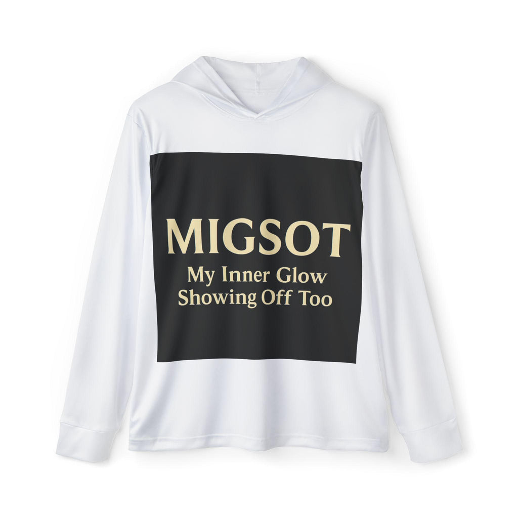 MIGSOT My Inner Glow Hoodie | Sports Warmup Hoodie