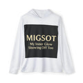 MIGSOT My Inner Glow Hoodie | Sports Warmup Hoodie