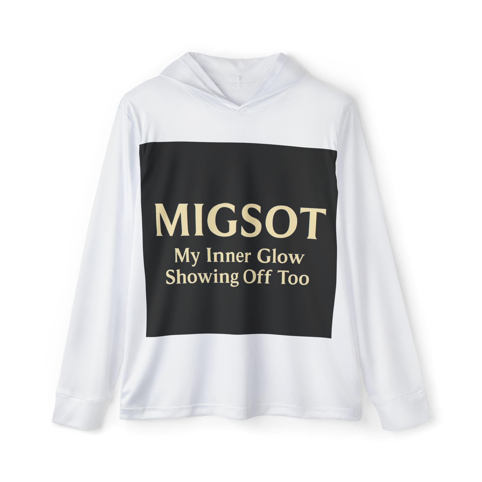 MIGSOT My Inner Glow Hoodie | Sports Warmup Hoodie