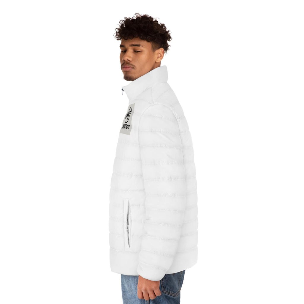 MIGSOT Logo Puffer Jacket | Men's Quilted Winter Coat