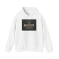 MIGSOT sun logo hoodie | Minimal Glow Graphic Hoodie