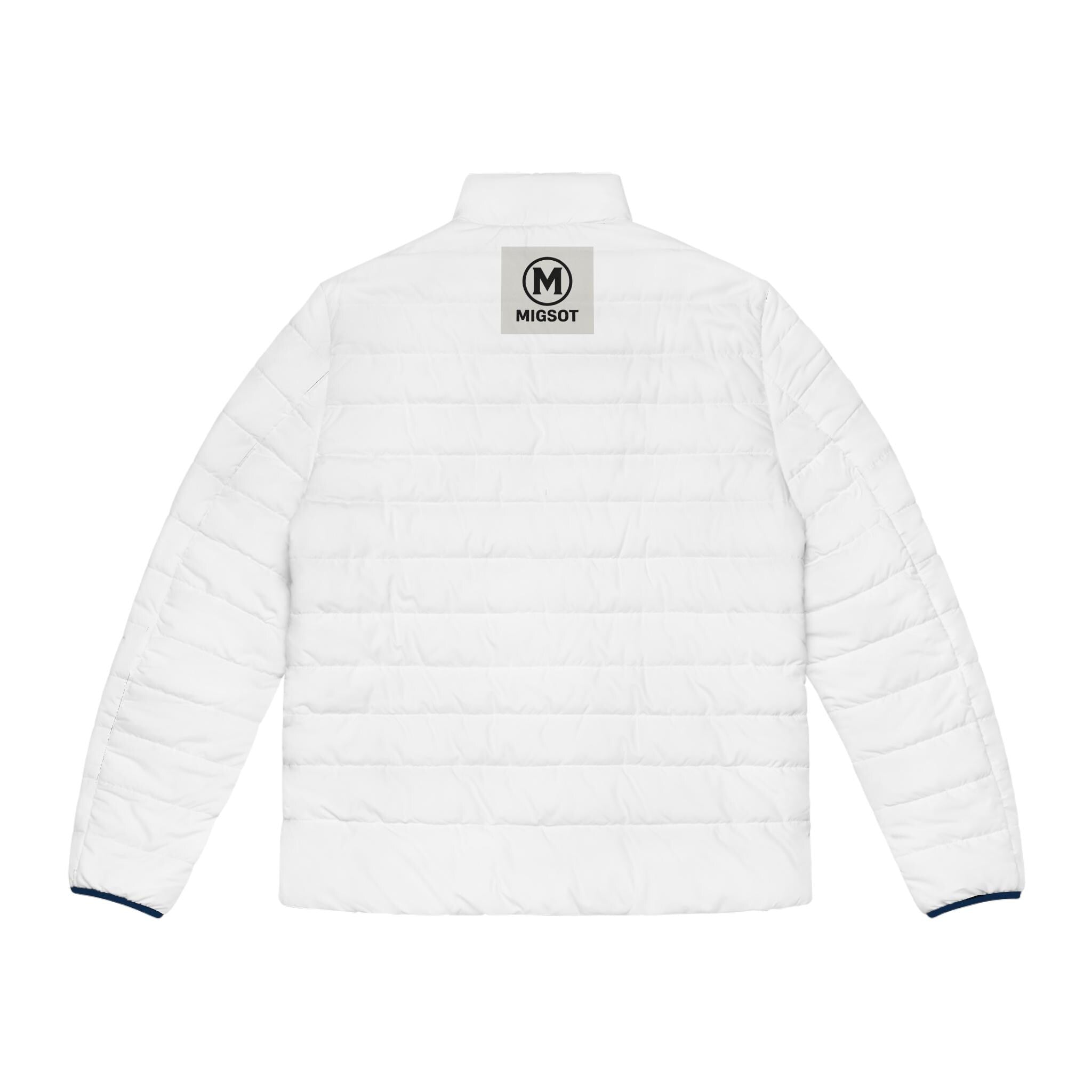 MIGSOT Logo Puffer Jacket | Men's Quilted Winter Coat