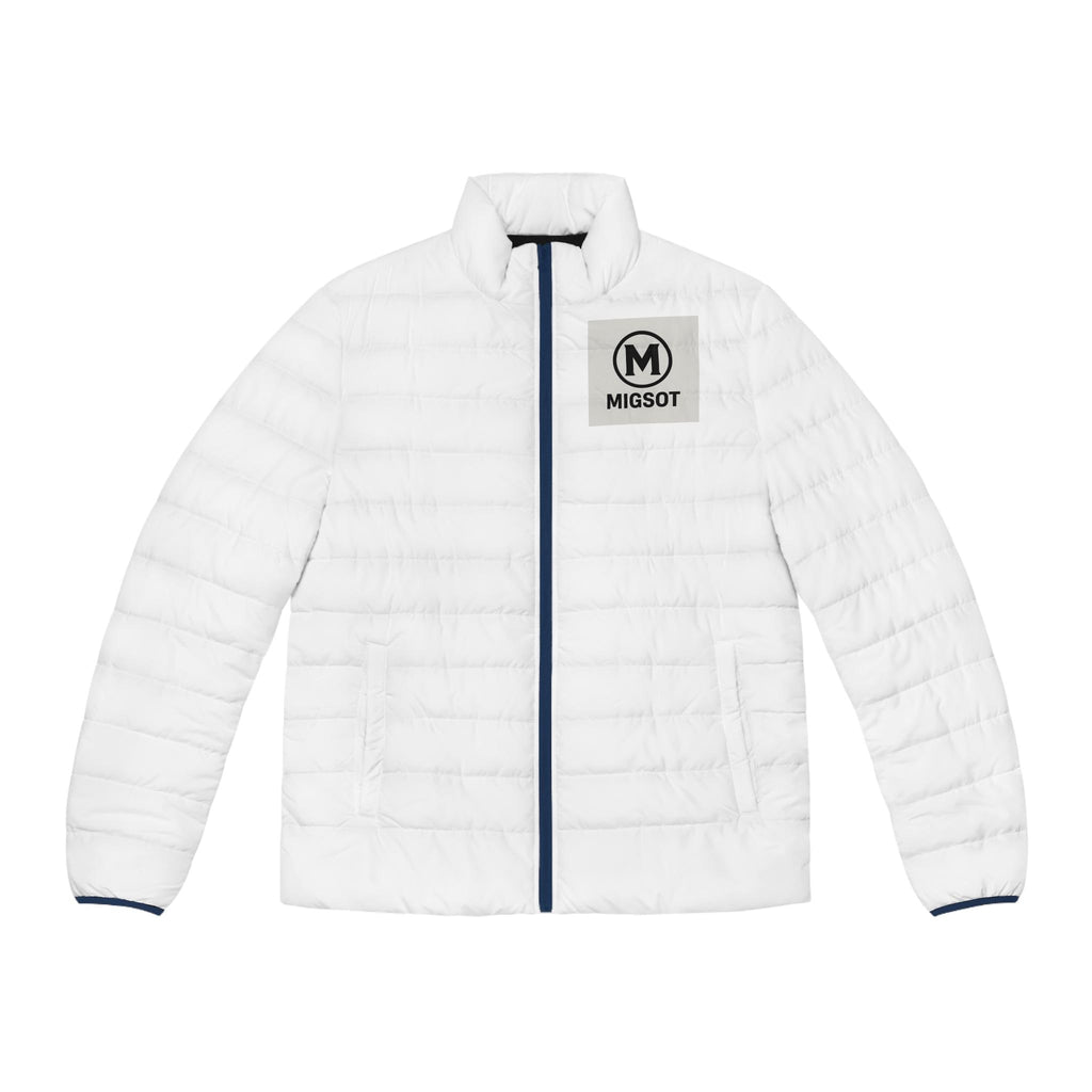 MIGSOT Logo Puffer Jacket | Men's Quilted Winter Coat